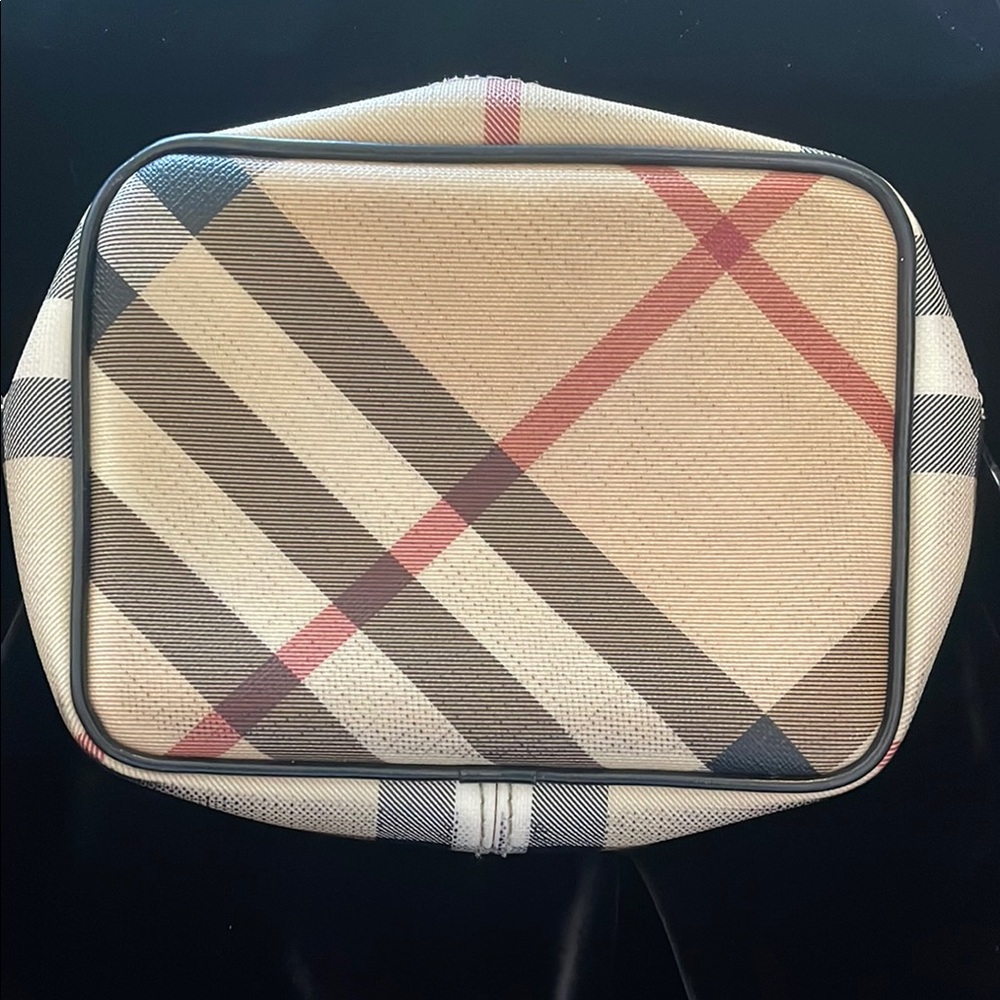 Burberry Checkered Cosmetic Bag 8x6